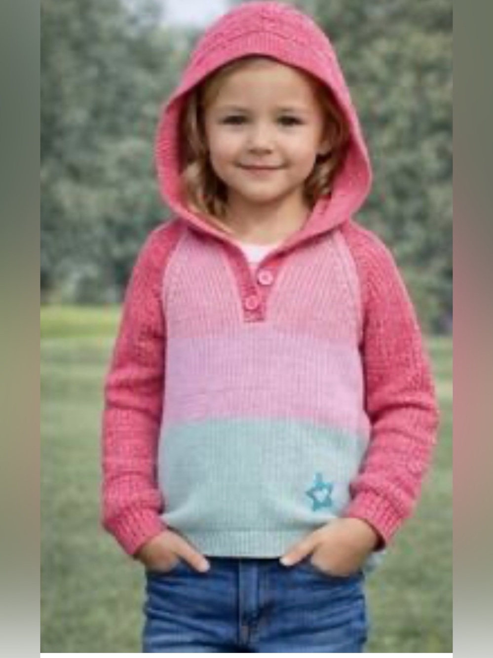 Girls 4T Bitty Baby Matching Girls Knit top